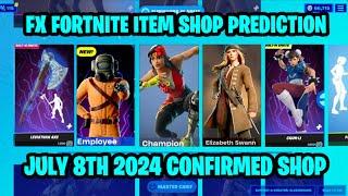 July 8th 2024 Fortnite Item Shop CONFIRMED  Fortnite Early Item Shop Prediction July 8th