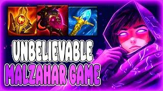 THIS BUILD IS ACTUALLY INSANE FOR MALZAHAR  Malzahar Gameplay Guide S14 - League Of Legends