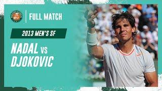 Nadal vs Djokovic 2013 Mens semi-final Full Match  Roland-Garros