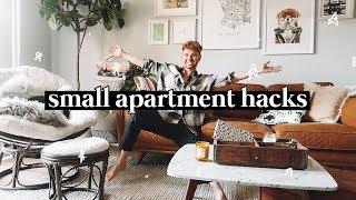 10 SMALL APARTMENT DECORATING TIPS + HACKS  Lone Fox