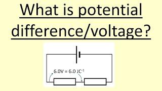 3.02 What is potential difference  Voltage?