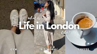 Day In The Life Working 9-5 Job  Productive Week Cooking Cleaning London Life 