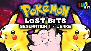 Pokemon Generation 1 LOST BITS  Unused Content & Totally Not Leaks TetraBitGaming