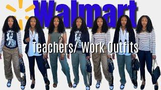 Walmart Try on Haul Teacher Work Outfits 2023