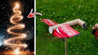 EXPERIMENT Making Giant Coca-Cola Rocket from charcoal for Fly