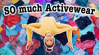 My INSANE Activewear Collection + Flexibility TikTok ft. Gymshark