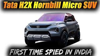 Tata H2X Hornbill Micro SUV Spied For The First Time In India  Festures  Rival Maruti S Presso