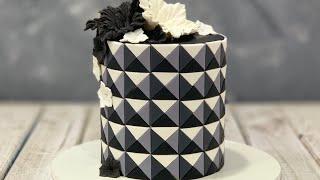 Geometric Illusion Cake