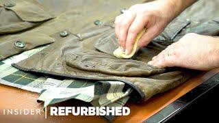 How Barbour Jackets Are Professionally Restored  Refurbished