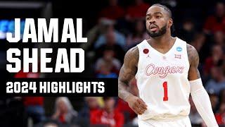 Jamal Shead 2024 NCAA tournament highlights