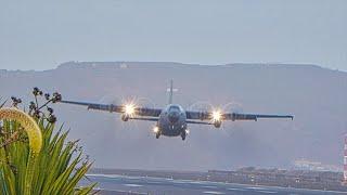 STUNNING C130 HERCULES Takeoff at Madeira Airport