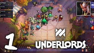 Dota Underlords Gameplay Walkthrough Part 1 AndroidiOS