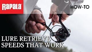 Lure Retrieve Speeds That Work  Rapala Fishing Tips