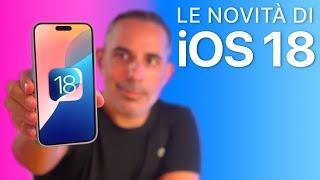 iOS 18 ORA DISPONIBILE  Tutte le Novità