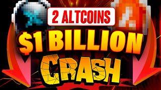 STAY AWARE Crypto Holders $1 Billion Altcoin Crash On the Way 
