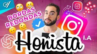 Honista + Bordas Redondas Inteligência Artifical e Emojis do iOS no Android