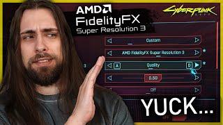 AMD FSR 3 Frame Generation FINALLY arrives to Cyberpunk 2077 But it sucks...