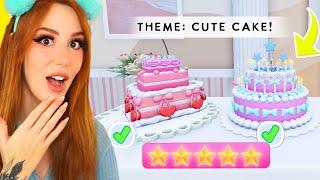 DRESS TO IMPRESS BUT CAKE Cake Off on Roblox NEW Dress Up Game