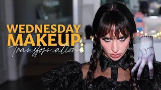 WEDNESDAY HALLOWEEN MAKEUP TUTORIAL