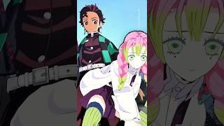 Hashira Training Tanjiro Mitsuri & Iguro  #demonslayer #anime #animeedit #viral #trend