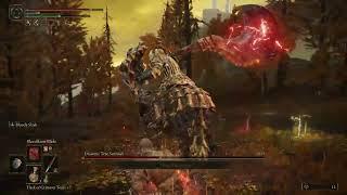 Elden Ring - Chết cũng hai chục lần defeat Draconic Tree Sentinel- Using Uchigatana & Bloody Slash