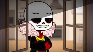 Fells Deep Thoughts On Classic   Undertale AU  Underfell   FT. Fell Sans  Gacha Club