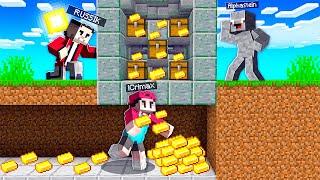 Ich KLAUE das GOLD von TEAM-GUT in MINECRAFT