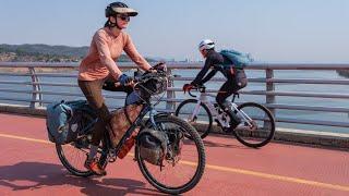 Cycling the Four Rivers Trail in South Korea  World Bicycle Touring Episode 42