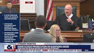 Kyle Rittenhouse courtroom fireworks Judge screams at prosecutor Dont get brazen with me