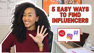 5 Easiest Ways To Find Influencers For Your Brand Free & Paid