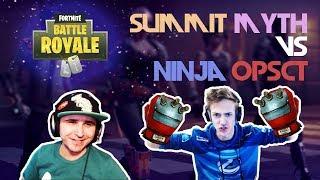 Summit1G TheMyth VS Ninja OPscT Whos Better?Fortnite