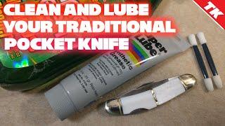 Clean & Lube Your Traditional Pocket Knife