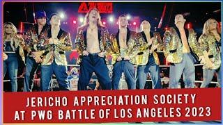 Chris Jericho unannounced appearance at an indie wrestling show  PWG Battle of Los Angeles 2023