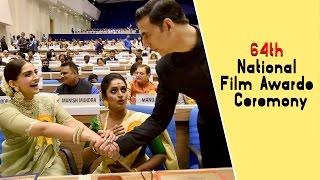 64th National Film Awards Ceremony - Akshay Kumar Sonam Kapoor Surabhi Jyothi K Viswanath