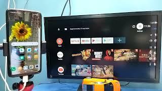 2 Ways to Screen Mirroring in Mi TV  Mi Android TV  Screencast