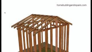 Vaulted or Cathedral Roof Framing Basics - Home Building and Remodeling Tips