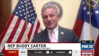 Rep. Carter Speaks with FOX 28 on the HALT Fentanyl Act