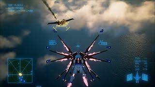 Ace Combat 7 Skies Restored - X20A Strike FreedomYF-29 Durandal 20 - Dark Blue