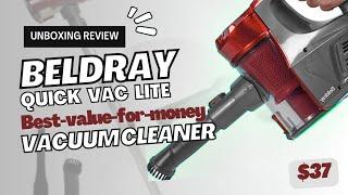 Beldray Quick Vac Lite Vacuum Cleaner Unboxing ReviewTest - Old but Gold