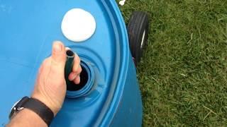 How to siphon without sucking a hose