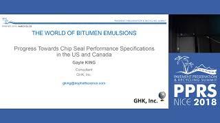 Part 2 - Performance related specifications for bituminous emulsions by B.ECKMANN and G.KING