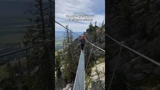 did you know you can do THIS in Jackson Hole? #jacksonhole #viaferrata
