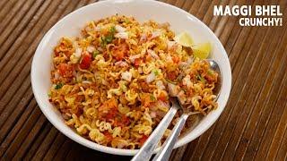 Maggi Bhel Recipe - Instant 5 Minute Snack Noodles CookingShooking