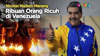 Pilpres Venezuela Kacau Petahan vs Oposisi Saling Klaim Kemengan