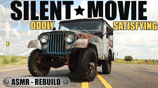 Relaxing ASMR Jeep Rebuild  No Talking Just Working  Oddly Satisfying Mechanic Video  RESTORED