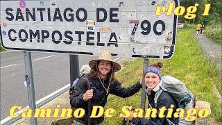 Start of the Camino De Santiago  4K 2023 Camino De Santiago Vlog 1 Camino Frances