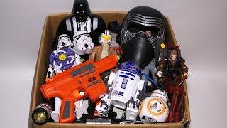 Toy Box Star Wars Mashers Cars Kinder Joy Darth Vader Stormtrooper Action Figures and More