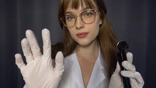 ASMR DOCTOR ROLE PLAY Ear Exam & Ear cleaning ASMR