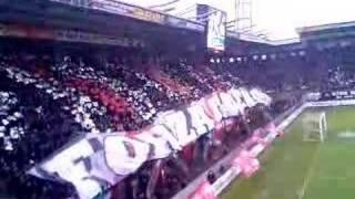 FC Twente - FC Groningen Sfeeractie Vak-P