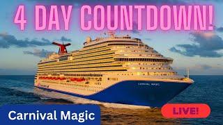 4 Days till Our Magical Cruise Let’s Talk Cruising